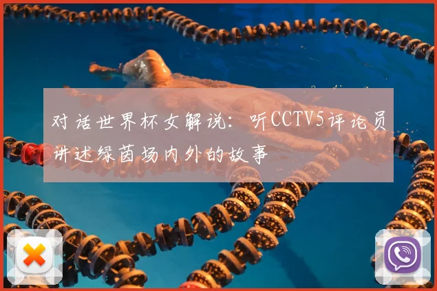 对话世界杯女解说:听CCTV5评论员讲述绿茵场内外的故事